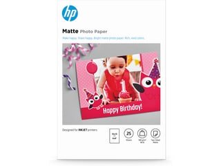 7HF70A HP Fotopapier 10x15cm 25Blatt