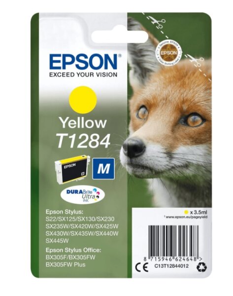 Epson Tinte T1284  Gelb (C13T12844010)
