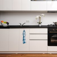 Relaxdays Türhaken Edelstahl 4er Set Silber