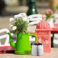 Relaxdays Aschenbecher Edelstahl