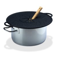 Relaxdays Ãœberkochschutz Silikon Schwarz