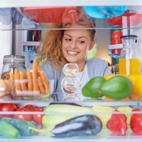 Relaxdays Zwiebeldose transparent 2er Set Transparent