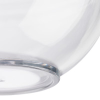 Relaxdays Zwiebeldose transparent 2er Set Transparent