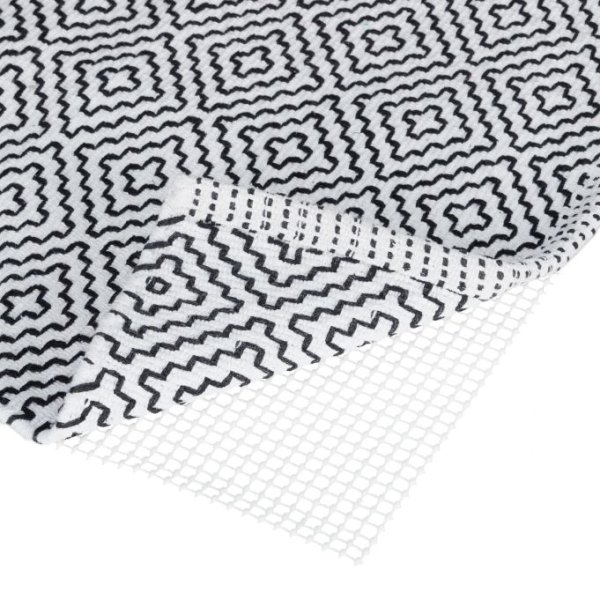 Relaxdays Antirutschmatte für Teppiche 100x120 cm Creme