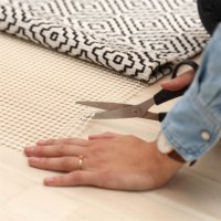 Relaxdays Antirutschmatte für Teppiche 100x120 cm Creme