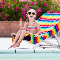 Relaxdays 6 Eisformen aus Silikon Türkis/Beige