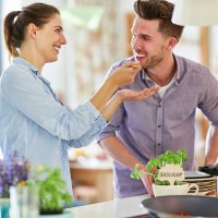 Relaxdays  Pflanzenstecker Holz 100er Set Hellbraun