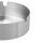 Relaxdays Aschenbecher Edelstahl 2er Set Silber