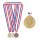 Relaxdays 3er Set Medaille für Kinder Gold/Kupfer/Silber