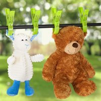 Relaxdays Bunte Strandtuchklammern 16er Set