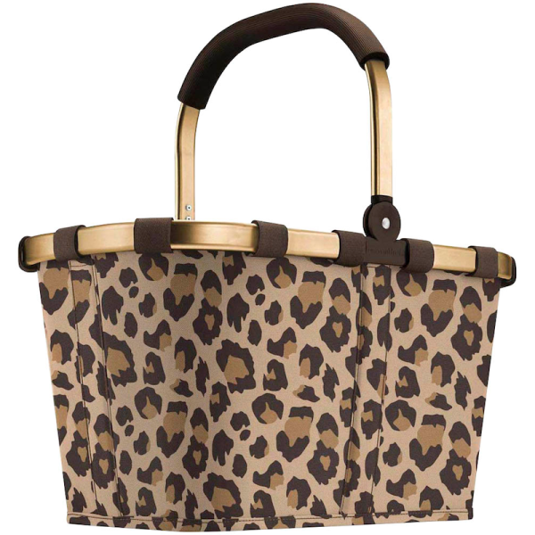 reisenthel® Einkaufskorb carrybag frame leo macchiato Kunstfaser leo macchiato