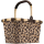 reisenthel® Einkaufskorb carrybag frame leo macchiato Kunstfaser leo macchiato