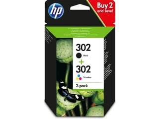 HP - Ink - Multipack - X4D37AE - No.302 - bk 3,5ml / c/m/y 4ml