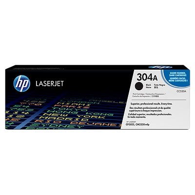 CC530A HP 304A CLJ Cartridge black HC