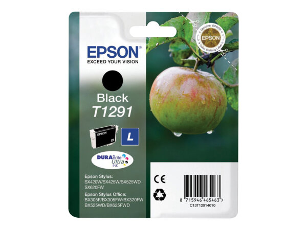 Epson Tinte T1291 schwartz (C13T12914010)
