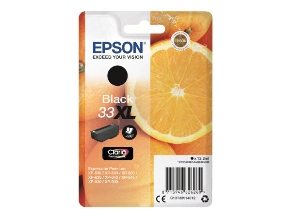 Epson 33XL schwarz (C13T33514010)