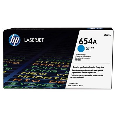 CF331A HP 654A CLJ Cartridge cyan ST