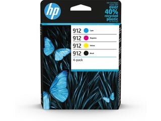 HP 912 4er-Pack Schwarz/Cyan/Magenta/Gelb