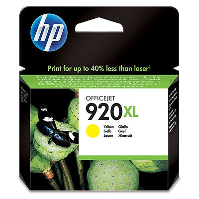CD974AE#BGX HP 920XL OJ Tinte yellow HC