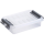 Q-line Aufbewahrungsbox 0,2L transparent metallfarbig