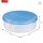 SUNWARE Kuchenbox Tortenbox mit Hebeeinsatz transparent blau